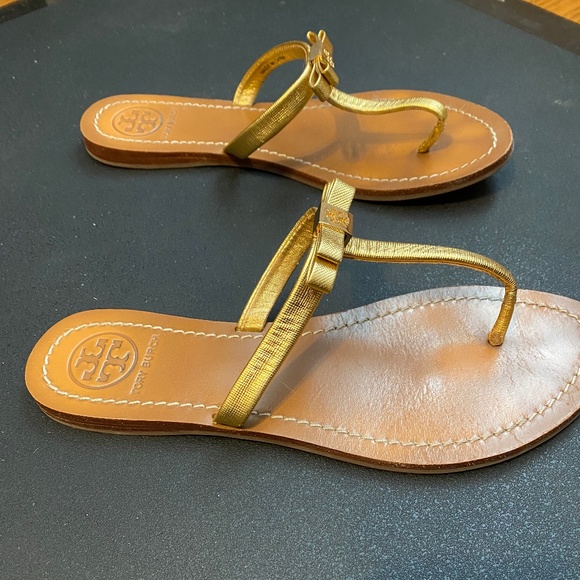 Tory Burch Leighanne bow thong sandals - Picture 3 of 5